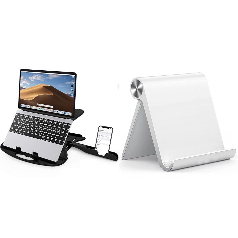 STRIFF Adjustable Laptop Tabletop Stand Patented Riser Ventilated Portable Foldable Compatible with (B0BPRDCVH5) Amazon Price History, Amazon Price Tracker