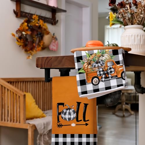 Toallas de cocina de otoño ideales para regalar en Acción de Gracias y fiestas 4