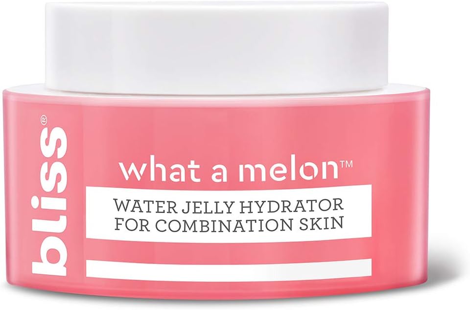 Bliss What a Melon Jelly Hydrator for Combination Skin, Hydrating and Smoothing for Brighter Skin | Clean | Cruelty-Free | Paraben Free | Vegan | 1.7 oz