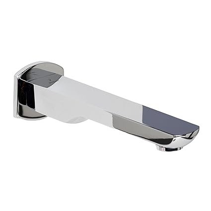 JAQUAR FLORENTINE PRIME Series Wall Mount BATH TUB SPOUT WITHOUT BUTTON (Chrome) | With Wall Flange, No Provison for Hand Shower | Spout for Bathrub, Shower Area, Bathroom/Toilet | SPJ-CHR-35429PM