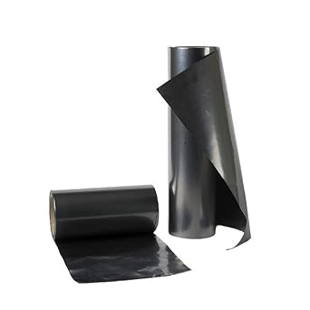 Flexible Graphite Sheet 99% Carbon for Industrial Seals and Gaskets - 4 Pack, Conductive and High Temperature Resistant(100x100x0.8 mm)