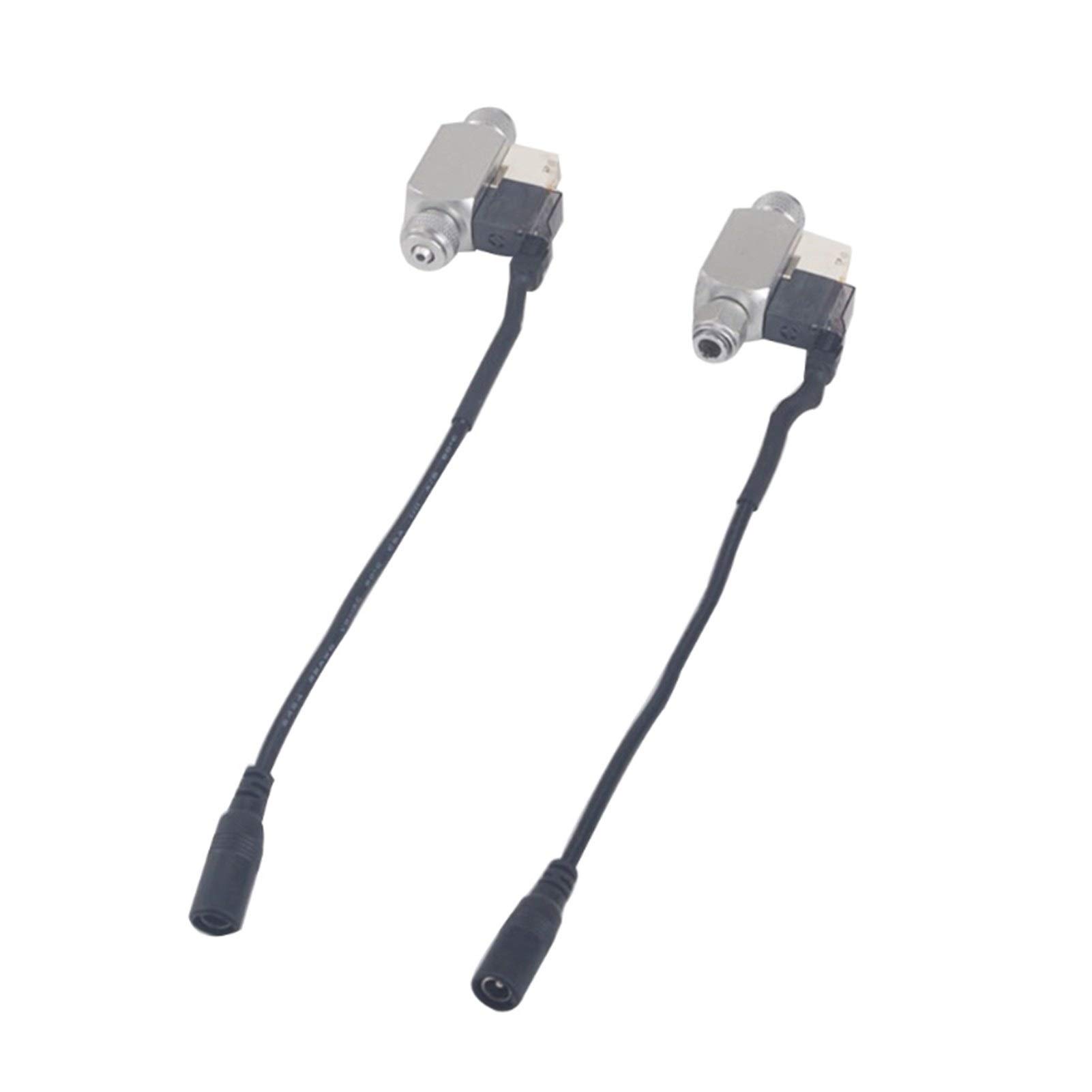 Chauffe-mains Simple/double tête Aquarium CO2 Electrovannes Régulateur basse température réservoir de poissons électriques Vannes magnétiques (Color : Double Head)