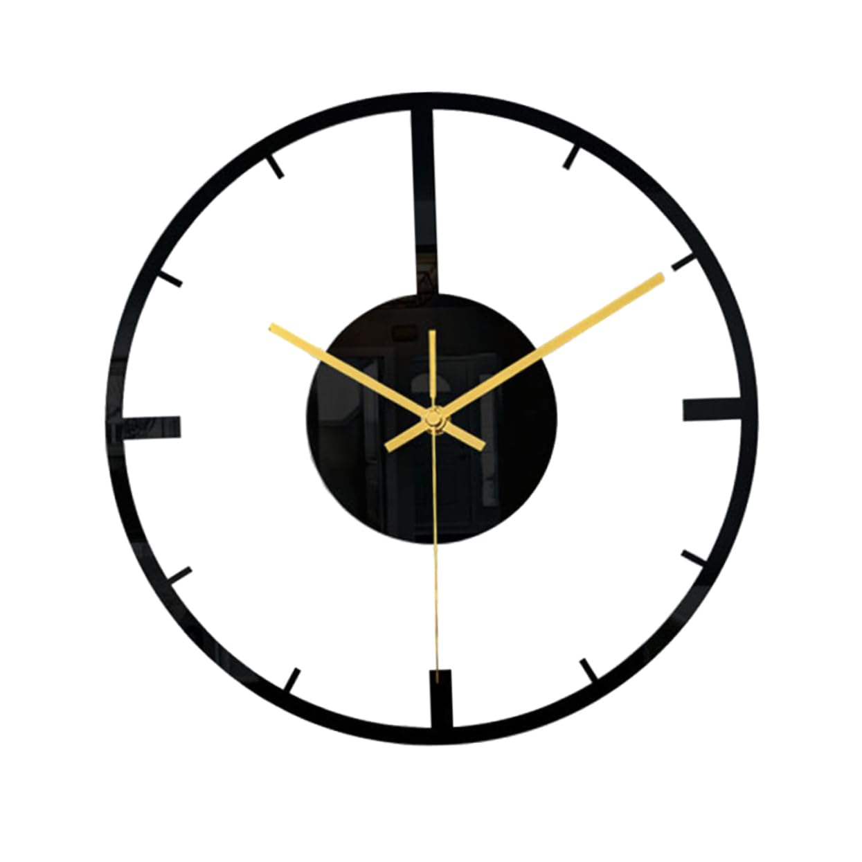 Horloge murale design acrylique moderne pour salon et cuisine