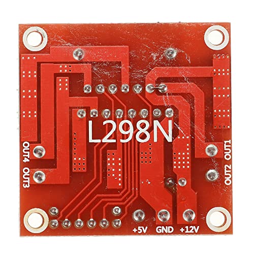 VIDOO L298N Podwójny H Mostek Krokowy Silnik Sterownik Płyta
