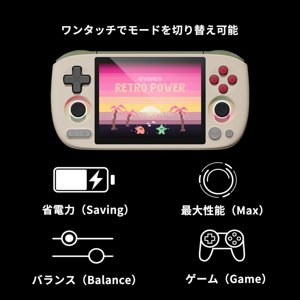 Amazon | Whatsko AYANEO Pocket AIR Mini ハンドヘルドゲーム機 公式