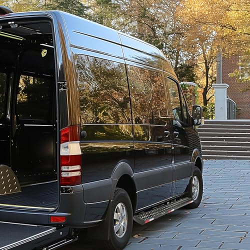 Estribo lateral compatible con Ford Transit 2015-2025 lado pasajero miniatura 7