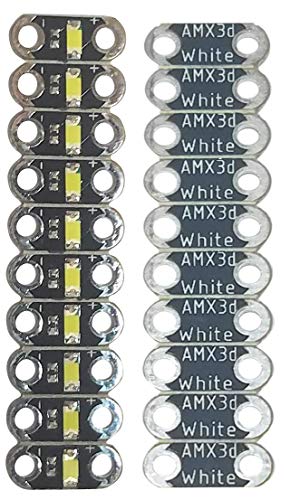 jewel led lilypad led compatible 10x lilypad led - white - 10 white jewel leds compatible with lilypad leds
