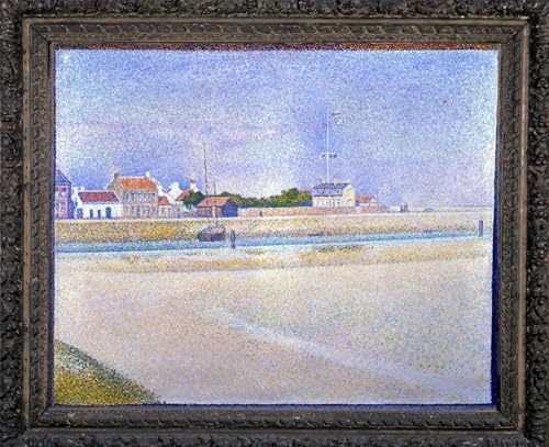 Tableaux Graffiti Art Mural Cirque Seurat | Impression Toile 60x90cm