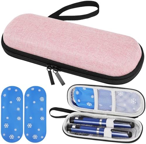 Sac pour Diabétique, Étui Refroidisseur Diabète avec 2pcs Sac De ...
