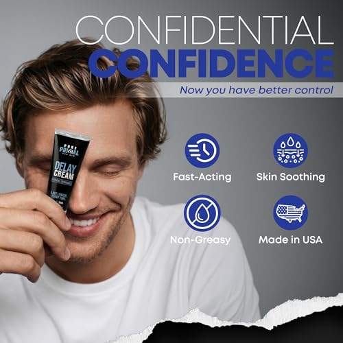 Pure Primal Delay Cream for Men, Enhances Endurance to Last Longer in Bed - 7.5% Benzocaine - No Mess Choice Over Delay Spray - Retardantes para Caballeros - 1oz — view 6
