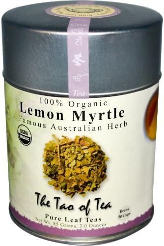The Tao of Tea 100 Organic Lemon Myrtle Famous Australian Herb Caffeine Free 3 oz 85 g
