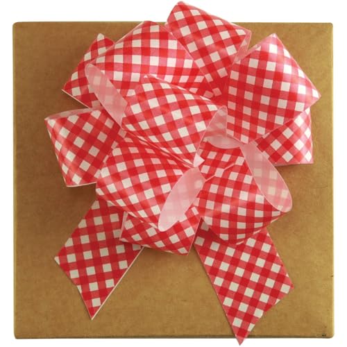 Laço Pronto, Decorado, 20mm X 40cm, Natal, Estampas Sortidas, Pacote com 10 Unidades, Emfesta