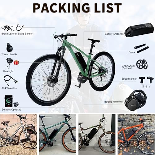 Bafang EBIKE BBS03B BBS02B 48V 500W/750W/1000W Ebike Motor Kit - Image 6