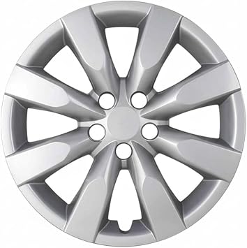 Hubcap Replica Replacement for 2014-2018 Toyota Corolla 16-Inch Wheel Cover 1-Piece # 61172