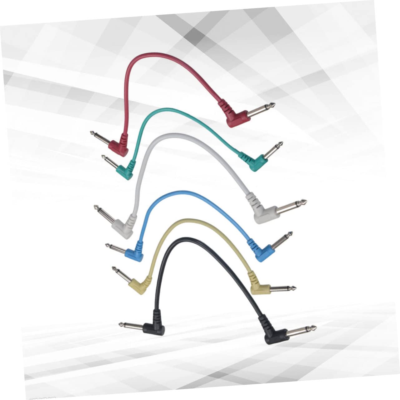 UPKOCH 12stücke -gitarren-patchkabel Für Effektpedale Robuste Und Langlebige Verbindung Für Klarheit Und Präzision Beim Musizieren Für Gitarristen Und Musikliebhaber