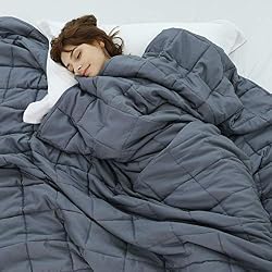 Weighted Idea Weighted Blanket for Adults (Dark Grey,60