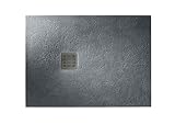 Peso del paquete: 66 gramos Roca - Plato de ducha extraplano de STONEX® - Serie Terran, Color Blanco