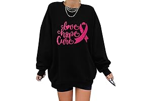 Love, Hope, Cure: The Pink Sweatshirt for a Cause