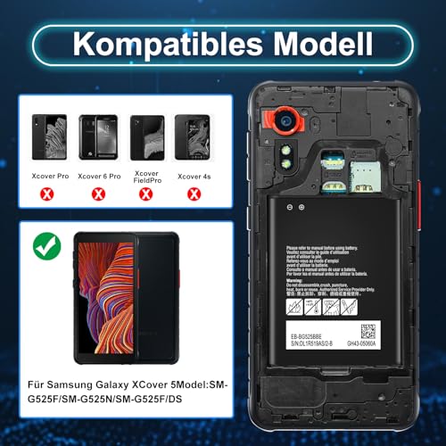 Batterie lithium-polymère 3200 mAh EB-BG525BBE Galaxy G525F - 2