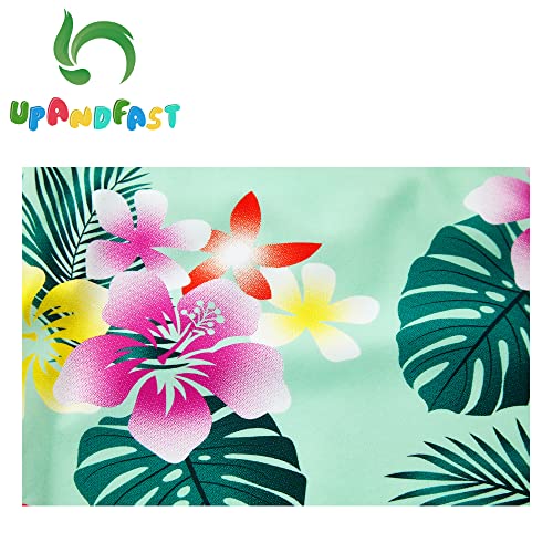 Girl One Piece Bathing Suit Upf 50+ Sun Protection Fast Dry Beach Swimwear Swimsuit For Girls(Pink Flower,12) #TOP2