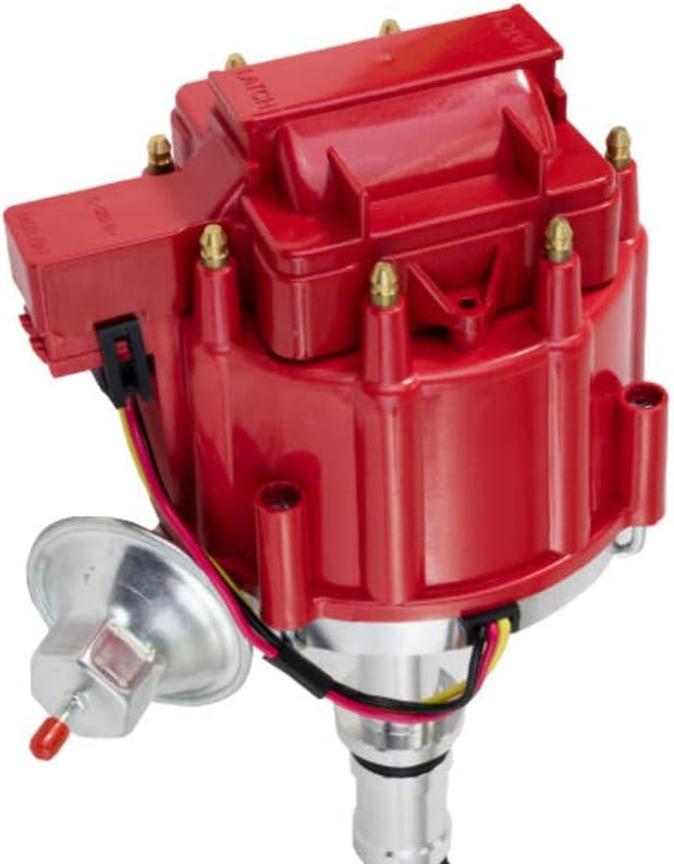 Top Street Performance HEI Distributor for Buick Small Block 215-350 V8 - Red