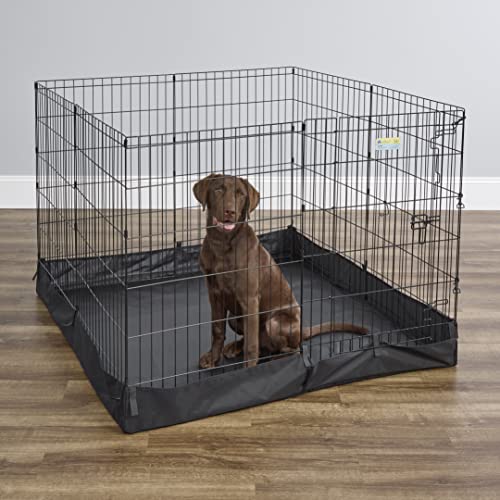 MidWest Homes for Pets Square Exercise Pen Fabric Mesh Bottom by MidWest Homes for Pets - Image 5