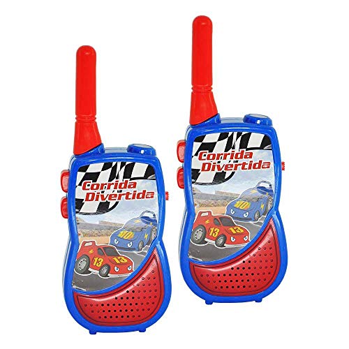 Brinquedo Rádio Infantil Walkie Talkie Corrida Divertida, DM Toys