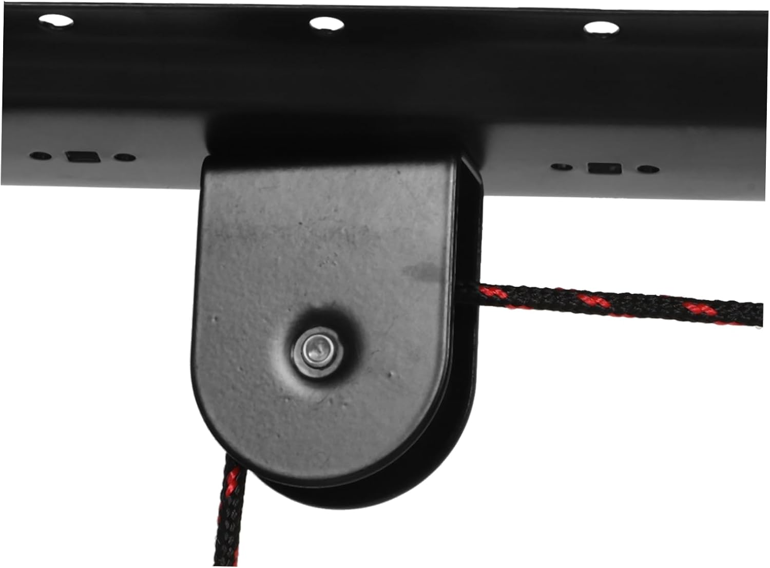 ABOOFAN 1Set Heavy Duty Bike Hoist Overhead Pulley System for Garage Ceiling Storage Optimizes Space for Mountain and Road Bikes Easy Installation with Included Hardware Supports Up