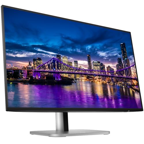 Image of HP Series 7 Pro 32-inch 732pk 4K UHD (3840 x 2160) LCD HDR Monitor, 2-Pack - Daisy Chain, DisplayPort, USB Hub, Thunderbolt 4 Bundled with Desk Mount Dual Stand & USB-C Multiport G5 Dock