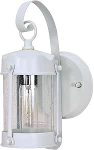 Nuvo 60/3460 One Light Outdoor Wall Mount, White