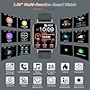 Sudugo Smart Watch 2021 Watches for Men Women, 1.69" Touch Screen Fitness Tracker, Activity Tracker with Pedometer, Heart Rate and Sleep Monitor, IP67 Waterproof Smartwatch Compatible iOS Android