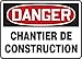 Accuform Danger Construction Area (MCRT106XL)