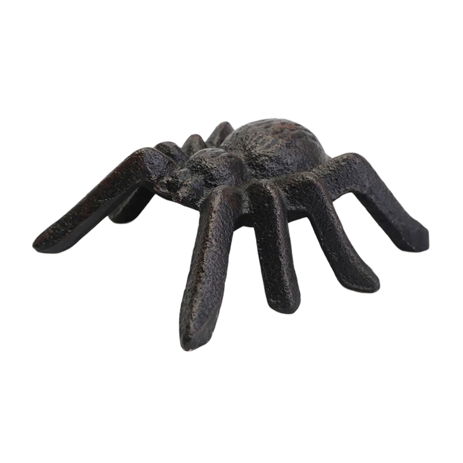 Zbiianxer Multicolor Realistic Iron Spiders Statue Retro Metal Finish Decorative Figurine For Halloween Birthday Collection Metal Spiders Display Piece Miniature Model Decors