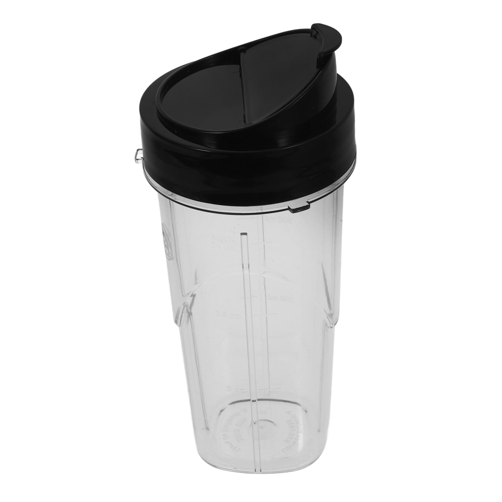 VALICLUD Tazza Plastica Per Ricambio Accessorio Bicchiere Per Frullato Coperchio Lavabile in Lavastoviglie Compatibile Varie Marchi Di Frullatori