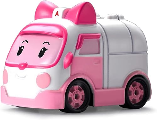 Miniatura 61 de Robocar Poli, Poke - Autos de juguete de metal, excavadora, vehículos de construcción, camión de juguete, regalos de cumpleaños para niños y niñas