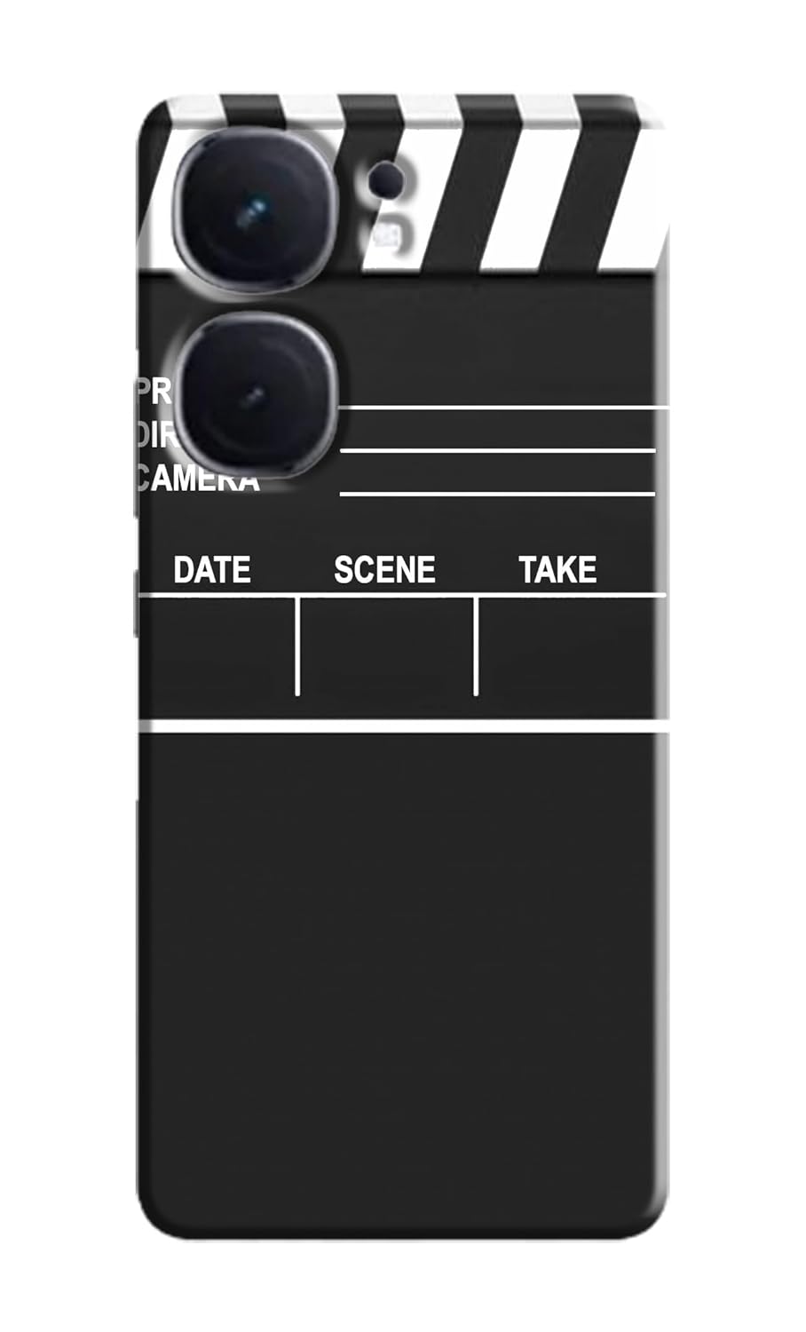 Printed Hard Back Case Cover for Vivo iQOO Neo9 Pro 5G Back Cover (Clap Board) -170325(FD)