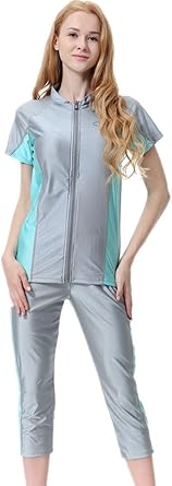 YEESAM Rash Guard Swimsuits for Women Sun Protection Modest Bathing Suits