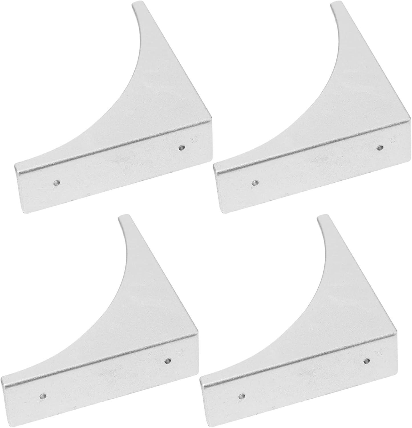 DOITOOL 4 Pcs Box Corner Guard Antique Brass Box Corner Protector Desk