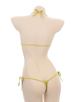 Amazon.co.jp: [Alvivi] セクシー マイクロ ビキニ 2点セット
