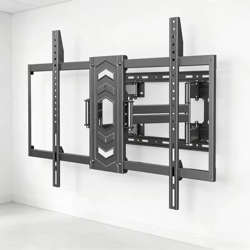 Image of AUDIOVAN Full Motion Interactive Panel Wall Mount Bracket (AVT-A10) for 65 inch to 120 inch Large Displays,Heavy Duty Articulating Dual Arm, Max VESA 800x600mm, 100kg Capacity, Swivel, Tilt, Cable Management