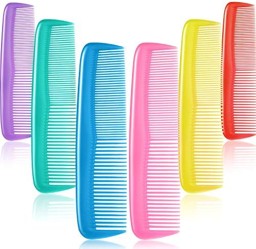48 Pieces Colorful Hair Combs Set, Hair Combs Set, Hair Combs for Women and Men, Colorful Coarse, Fine Dressing Comb (48 Pieces)