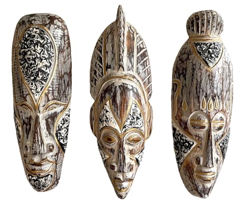 OMA Set Of Three Masks For Fortune And Luck