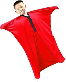 Calcetín Sensorial Suministros Especiales Con Necesidades Sensoriales, Calcetín Corporal, Autismo Y Trastornos Del Procesamiento Sensorial Calcetines De Conciencia Corporal Seguros ( Color : Rot , Siz