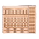 Copper Wire Rework Pad for BGA PCB Phone IC Spot Welding, 100+ Point Flying Wire Repair Sheet with Retaining Pins, Traceless Motherboard Soldering Tab for Mobile Maintenance, 2x2.3 Inch