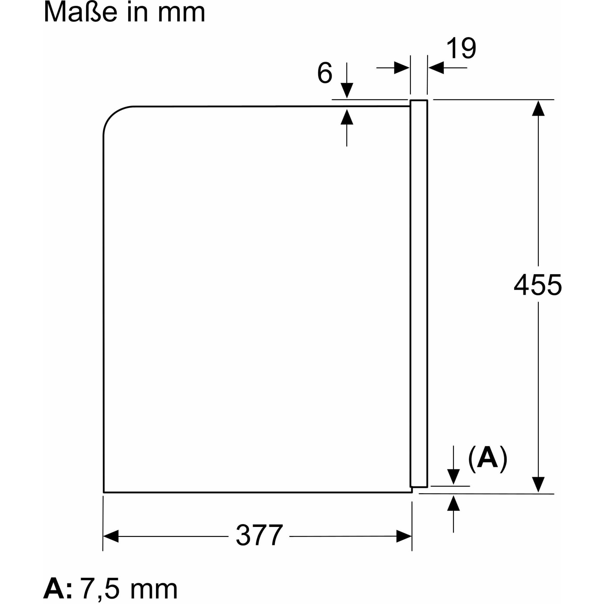 Bosch CTL7181B0, Serie 8 Smarter Einbau-Kaffeevollautomat, 45,5 x 59,4 cm, TFT-Touchscreen, Sehr leises Ceram Drive Mahlwerk, autoMilk Clean Selbstreinigung, 2,4 L Wassertank, Schwarz