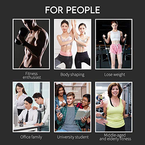 Kit Tubing Elástico Conjunto de bandas de resistência de Goodjobb (17pcs) Cinta de Yoga em casa Elás