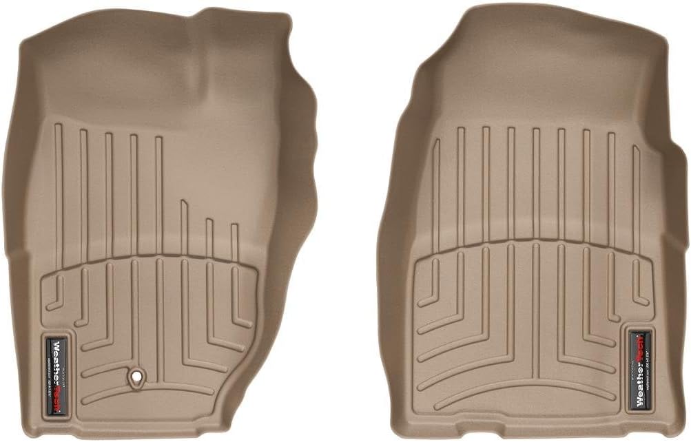 WeatherTech Custom Fit FloorLiners for Jeep Cherokee - 1st Row (442661), Black