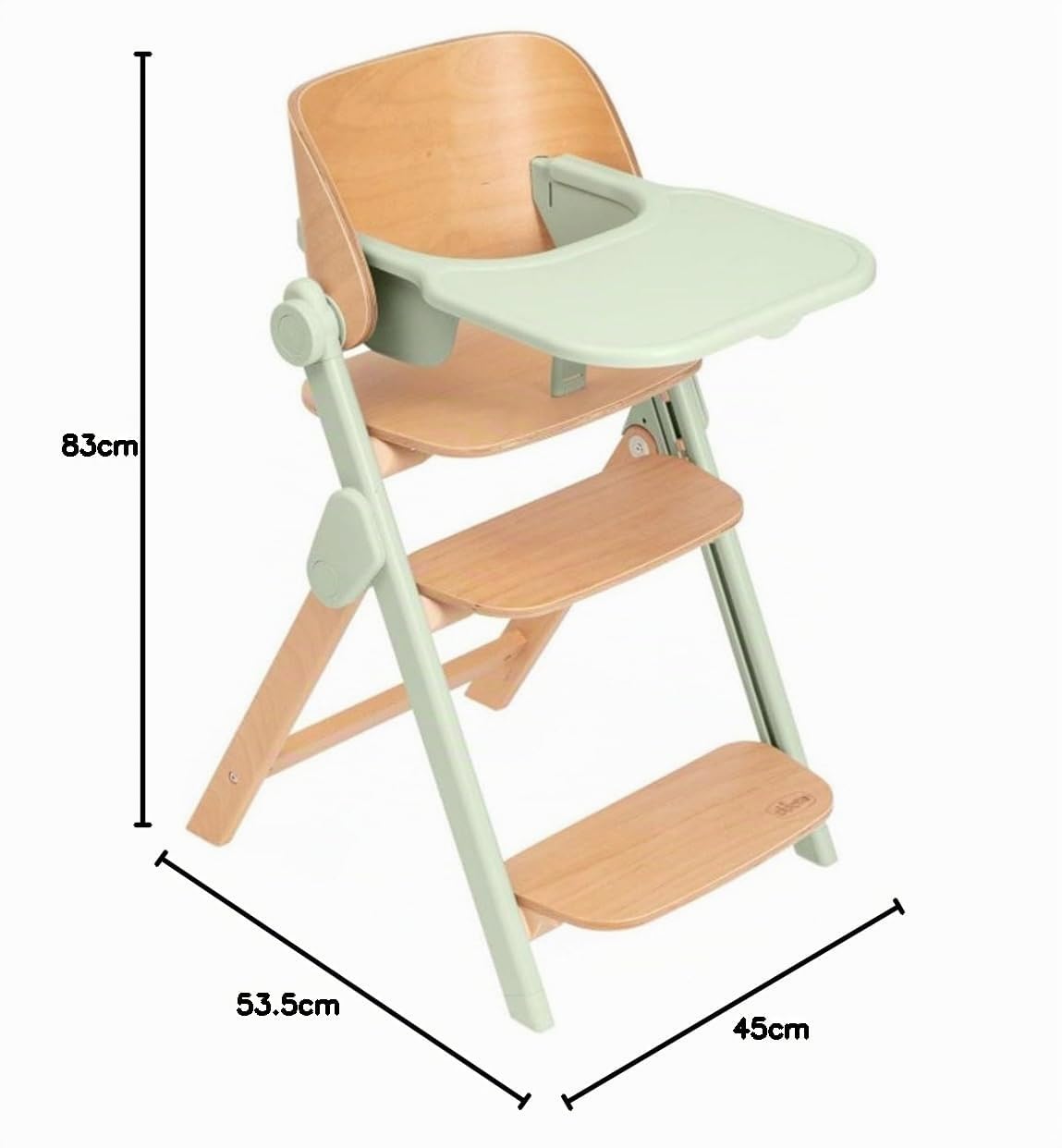 Seggiolone Chicco 04087149160000 MERAVIGLIA Evolutivo 4 in 1 Olive