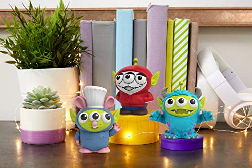 ​Pixar Alien Remix Toy Story Aliens Miguel, Sulley & Remy 3-Pack Toys, Movie Character Figures Approx 3-In, Collectors Gift Ages 6 Years & Up #TOP1