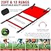 Kids Soccer Goals for Backyard Set of 2, 4 x 3 ft/6 x 4 Toddler Soccer Goal Training Equipment with Soccer Ball, Cones, Pop Up Soccer Net for Kids Age 3-5 4-6 6-8 8-12 10-12 Outdoor Games Sports Gifts